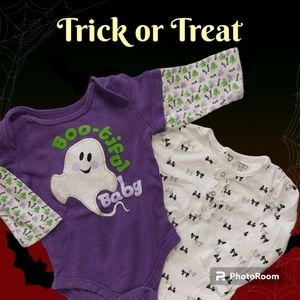 🔴Buy 2 - Get 1 -- Halloween Baby Girls Bodysuit with Bonus Suit. 👻
